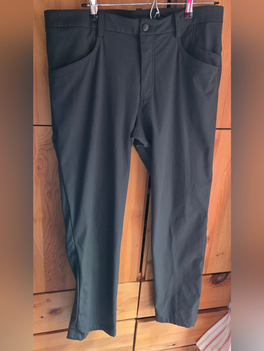 Lululemon Men's Dark Grey ABC Commission Pants Size 36